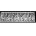 Heritage Lace 60 x 14 in. Seascape Valance - White 6155W-6014